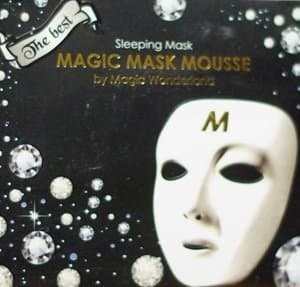 2 X 30 gm. Mask Mousse Sleeping Mask by MAGIC WONDERLAND Reduces dark spots Whitening Skin.