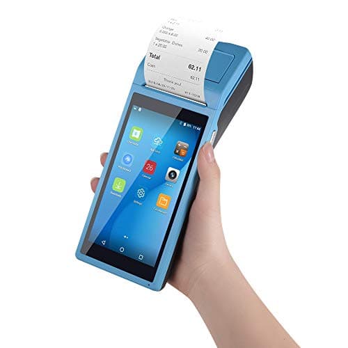 Entweg Handheld PDA Printer, All in One Smart POS Terminal Wireless Portable Printers