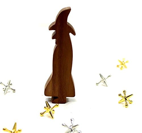 Halloween Wood Toy Witch