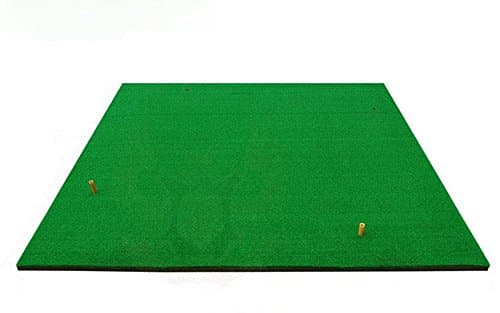 Golf Hitting/Practice Mat 5'x5', Golf Chipping and Driving Range Swing Mat (Standard Golf Hitting Mat)