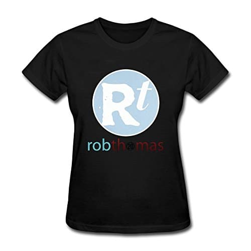 AzonLD Women's Rob Thomas RT Logo Matchbox 20 Logo Short Sleeve T-shirt
