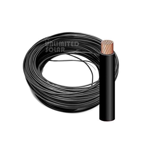 100FT - 8 AWG Encore Solar PV Wire 2000V Cable UL 4703 Copper MADE IN USA