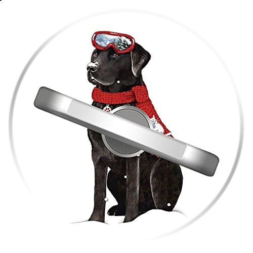 XIMALAYA Multi-Function 360 Degree Rotating Ring Stand Grip Mounts, Phone Holder For Any Smartphones, iPhone or Tablets-(Dog)