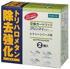 Replacement cartridge for water purifier series, Pixie CLEANSUI Rayon material removal PPC4440W 2 pcs (Japan Import)