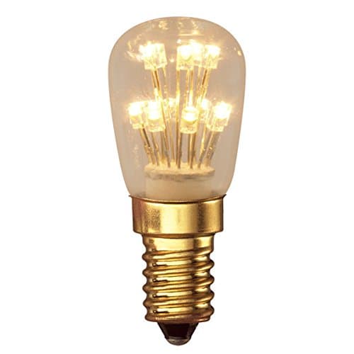 LED Squirrel Cage Pilot 1W E14 T26 Clear 26x60mm