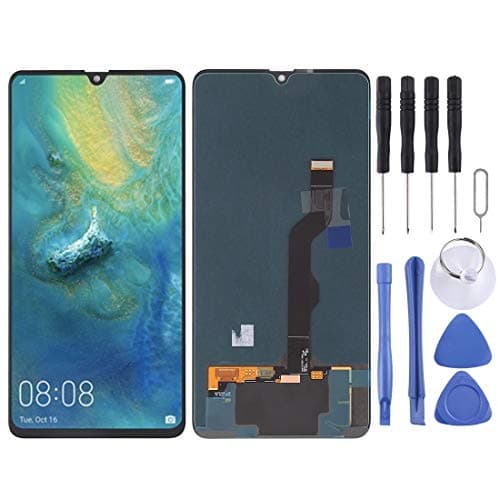 Anstorematealliance LCD Screen Replacement LCD Screen Original LCD Screen and Digitizer Full Assembly for Huawei Mate 20 X (Black) (Color : Black)