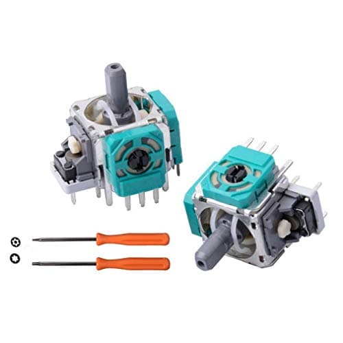 2pcs 3D Joystick Wireless Controller Rocker +Open Tools for Xbox One / PS4