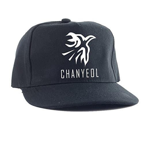 ALLDECOR Kpop EXO Chanyeol Flat Cap Sun Protective Baseball Hat Fanmade Support