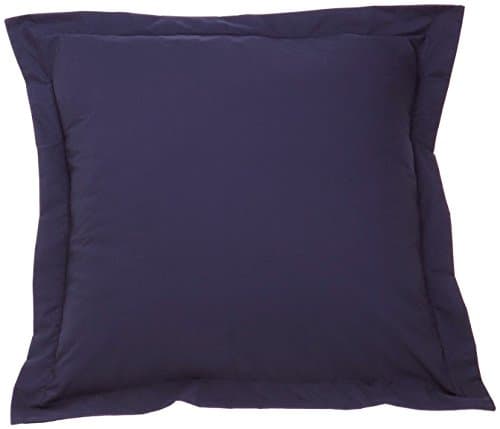 Ethereal Bedding Bedding 400 Thread Count 2 PCs Oxford Pillow Shams Euro Size (65 cm x 65 cm)/(26"x26" inches) Navy Solid 100% Cotton