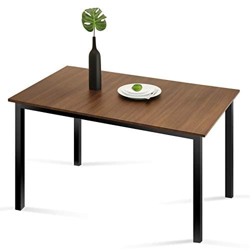Dining Table Rectangular Kitchen Table Modern Table Desk Computer Desk Office Conference Desk Table,Brown(Table Only)