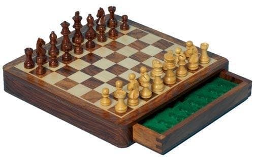 Solid Wood Push Drawer Chess Cabinet & Pieces