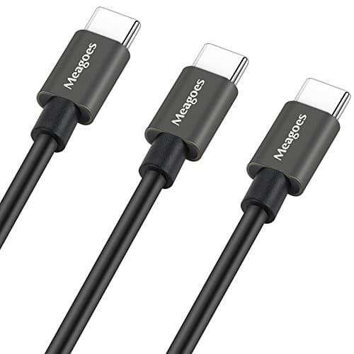 Meagoes [3-Pack] 6.6 ft, Fast USB Type C Cable Charger, USB A to USB C Rapid Charging Cord for Google Pixel 2/2 XL/Pixel XL, Motorola Moto X4/Z2/Z2 Force/Z2 Play, Nokia 9/8/7 Plus