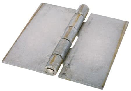 3.0 Lg. x 3.00 Open Width, .120 Leaf Thk., .250 Pin Dia., Southco Butt Hinges, Aluminum (1 Each)