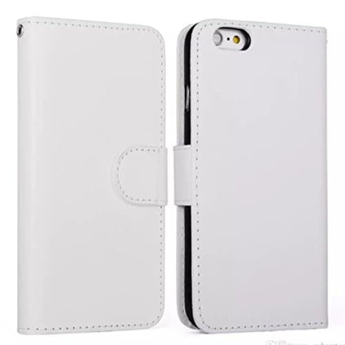 Over Armor iPhone X Case Leather 2 in 1 Magnetic Wallet (White)