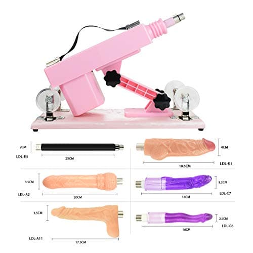 Automatic Massage Tool Pumping & Thrusting Adult Machine with Various Attachments