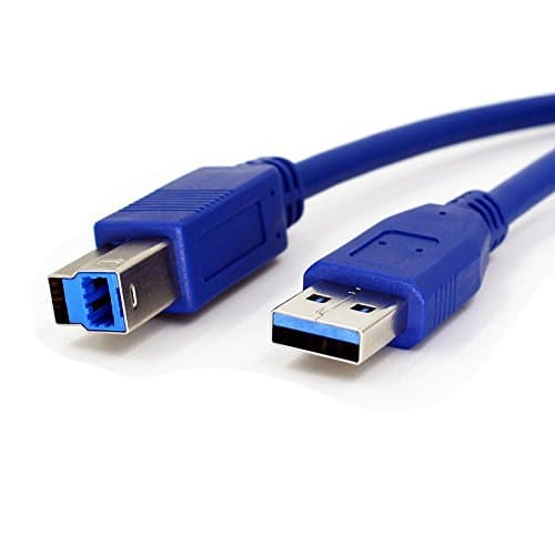 KeerSen USB Printer Cable 5M, USB 3.0 Type A Male to Type B Male Cable