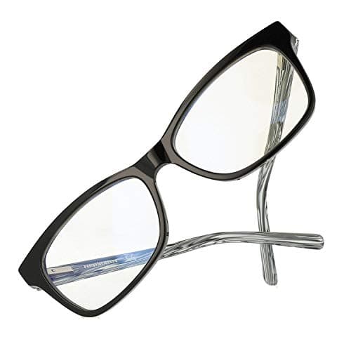 Blue Light Blocking Computer Gaming Glasses Anti Glare UV Protection Rectangle Eyeglasses By Magic Jing For Men And Women