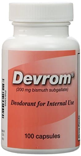 DEVROM Capsules (Internal Deodorant) BOX: 100 by Devrom