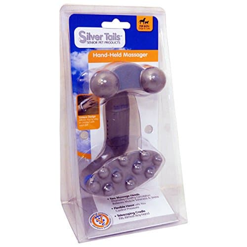 Silver Tails Unique Design Dog Hand Held Massager
