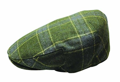 Irish Designed Green Tartan Designed Flat Cap