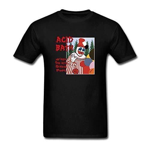 Men's Black Acid Bath When The Kite String Pops T-Shirt
