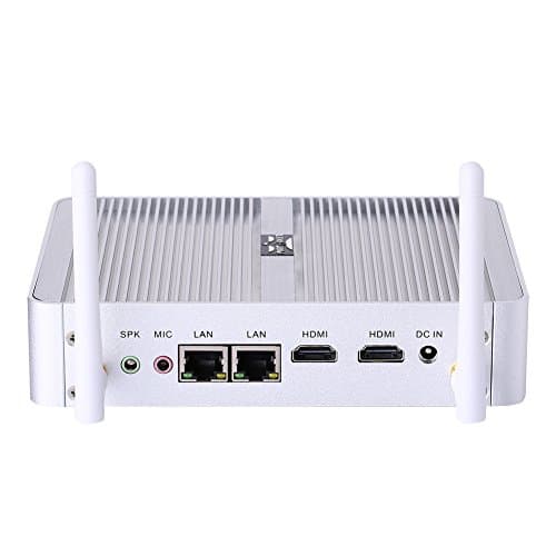 Desktop Computer Fanless Mini PC Windows 10 OEM/Linux With Intel Quad Core N3150 Partaker B5 WiFi 300Mbps 8G RAM 240G SSD