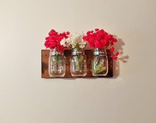 Rustic Mason Jar Rustic Organizer Bathroom Storage Mason Jar Decor