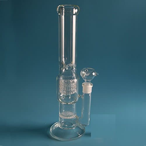 Handmade glass height 38cm, 18mm connection