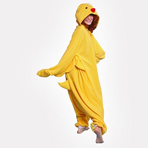 Cushzilla Chicken Cosplay Pajama Adult's Medium