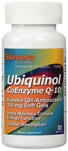 Scimera Bioscience Ubiquinol Coenzyme Q-10 Tablets, 30 Count by Scimera Bioscience
