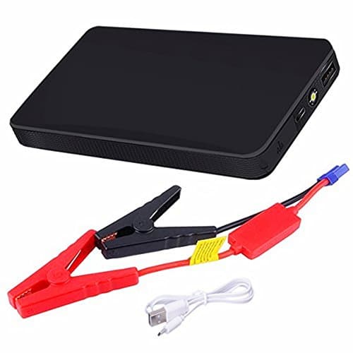 AEDON TECH 400A Peak 8000mAh Portable Jump Starter Power Pack Phone Power Bank With USB 5V/2.1A Port Auto Battery Pack Booster Charger (Black)