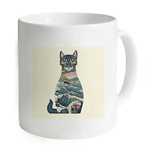 Art Cat Coffee Mug 11 oz