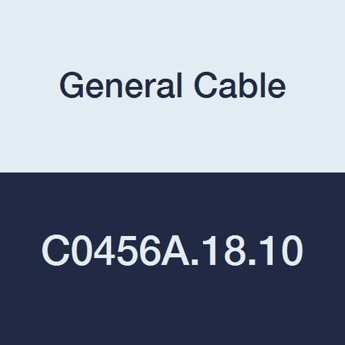 General Cable C0456A.18.10 Power- Tray Cable, Foil Shield Nec Type Pltc, 2C/16 19/.0117TC OA Sh Pltc, Orange/Red