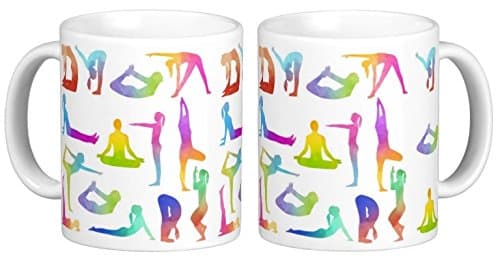 YOGA POSES DESIGN MUG