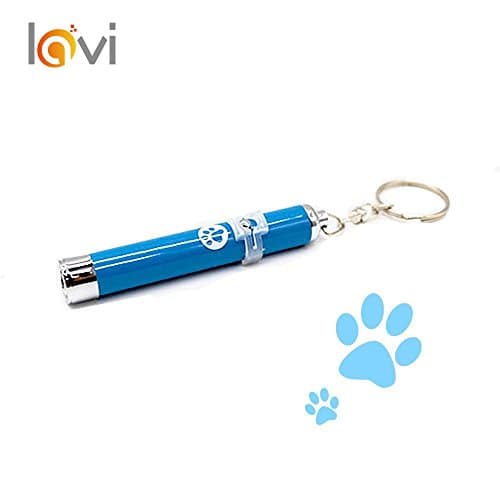 Lavibest 2 Pack Red Pointer Cat Toy - 2 in 1 Cat Chaser Toy with Red Dot and Flashlight - Interactive Training Toy for Cat