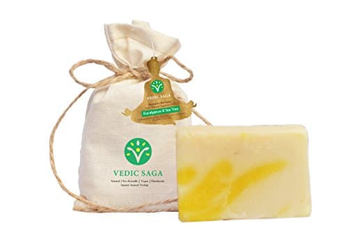 Vedic Saga Eucalyptus & Tea Tree Handmade Shampoo Bar