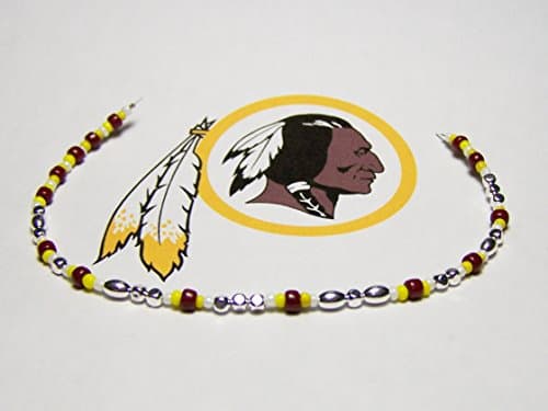 Red Skins Bracelet in Morse Code