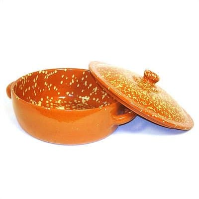 Terra Round Casserole Heat Diffuser: Heat Diffuser, Color: Terra