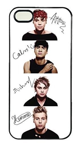 Custom Design - 5 Second of Summer 5sos Hard Plastic Case Cover For IPhone 5 5S (WCA Designed)