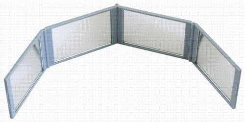 Mirror Go Round 4-way Mirror Compact Assembly by Ark Innovations