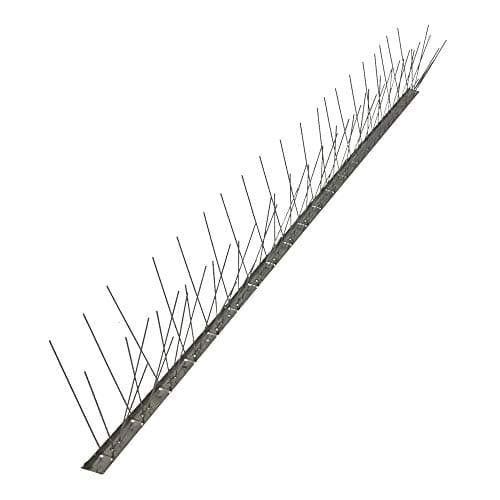 Einside Bird Spikes Total Stainless Steel Base Flexible, Covers 82 feet
