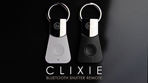 CLIXIE R1 Bluetooth Shutter Remote for IOS &amp; Android Smartphones IPhone 6 Plus/6/5s/5c/4s, IPad 5/4/3 IPad Air and, Samsung Galaxy S3/S4/S5 Note 1/2/3/4 &amp; for use with Selfie Sticks. (Baby Blue)