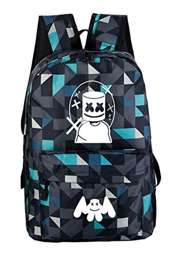 DIDACOS 3D Printed Backpack Shoulder Bag School Bag Daypack (One_Size, Style15)