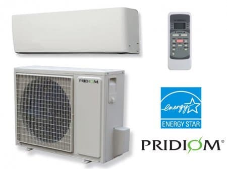 Pridiom PMS187EL Elite Series Mini-Split System 18K BTU Heat Pump 20 SEER