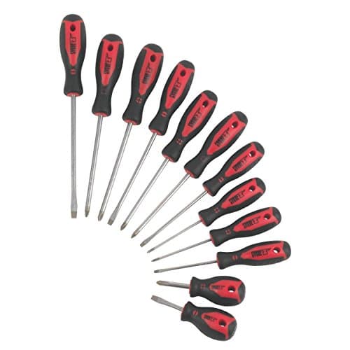 Forge Steel Screwdriver Set 12 Pieces
