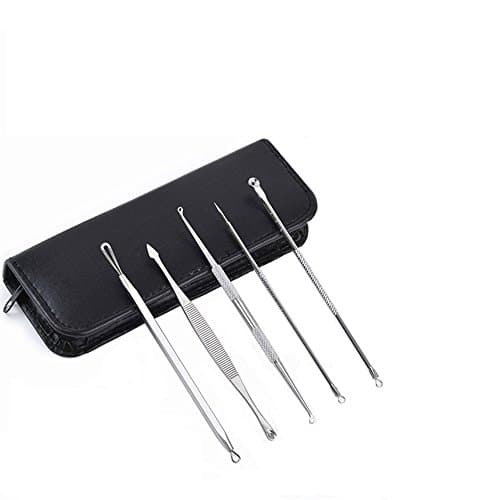 Runwinker Blackhead Remover Tools Kit, 5 in 1 Tools for Pimple Whiteheads Blemish Acne