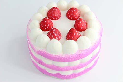 Squeebo's Extra Squishy Stress Relieving Squishy Cake, Perfect for Offices, Schools, Parties