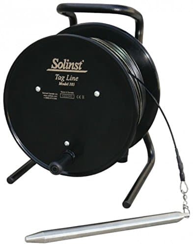 Solinst 103 Tag Line, 100ft c/w tape guide