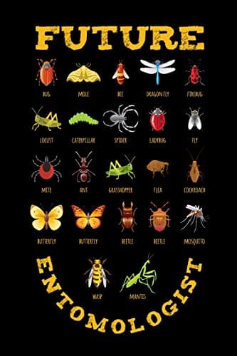 Future Entomologist: Entomologist Journal, Entomology Bugs Notebook Note-Taking Planner Book, Bug Lover Birthday Present, Gifts for Future Entomologist