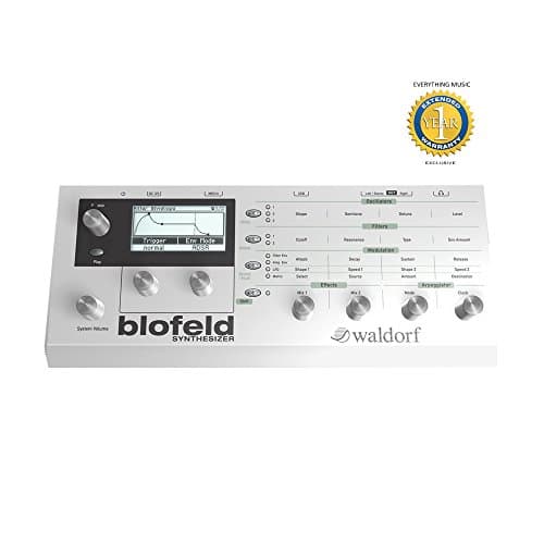Waldorf Blofeld Digital Desktop Synthesizer Module White with 1 Year EverythingMusic Extended Warranty Free